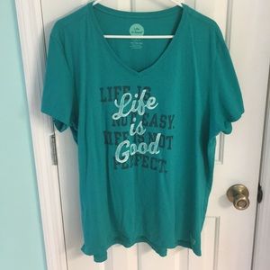 Women’s Life is Good shirt XXL